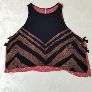 Free People Bohemian Style Tank Top